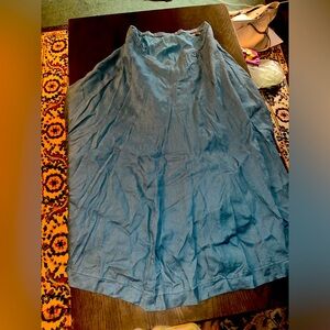 Sea foam green skirt JJill size Large